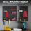 Homcom HOMCOM 28 Pcs Wall-Mounted Pegboard with Hooks and Storage Shelves 6