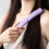 Durability ABS Comb Including Foldable Design And Mirror-Purple 3