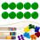 Acrylic Round Cue Tip Protector with Exact Dimension for-Green 5