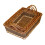 Set of 3 Malvern Wicker Serving Trays 2