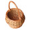 Small Rustic Egg Wicker Shopping Basket 2