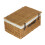 (White) 62cm Buff Willow Wicker Picnic Basket 7
