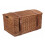 Light Steamed Domed Wicker Storage Basket 3