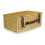 (Back Lining) 46cm Buff Willow Wicker Picnic Basket 14