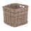 Square Kubu Grey Rattan Storage Basket 2