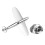 Brosche, Kragenpin, Flugzeug-Design, passend zu Jacken_M 3