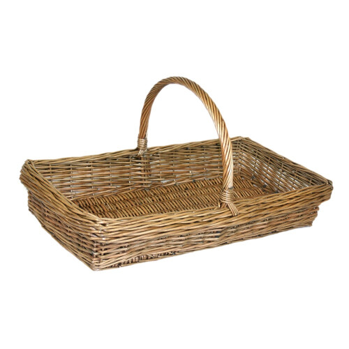 (Small) Kew Garden Wicker Trug Basket