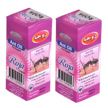 (PACK OF 2) Roja Ant Oil Original Hair Removal Oil Permanent Unwanted Hair Reduction Solution | Enriched with Vitamins E & D