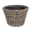 (Small) Tapered Rattan Round Planter with Plastic Lining 3
