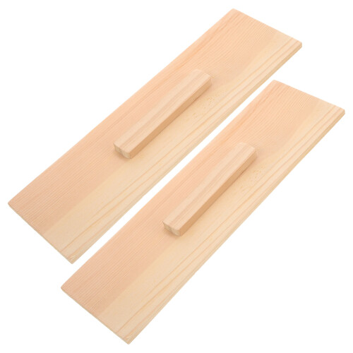 2Pcs Dustproof Wooden Soap Mold Covers for DIY Rectangular Loaf Mold