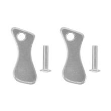 2Sets Portable Silver Metal Lighter Repair Kit for DIY Maintenance
