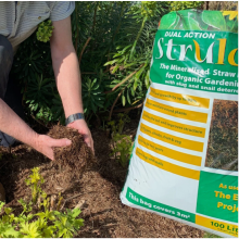 Strulch Garden Mulch 9kg Slug Weed Control Bag 1x