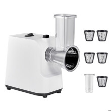 Gemüseschneider elektrisch - DUOKU - MG-S1 - 200 W - Edelstahlklinge 55 mm - Multifunktionsmandoline 5 Funktionen