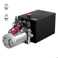 Hydraulikpumpe mit doppelter Wirkung - DUOKU - TDDC12V-1.6KW-S-12L - 12 V - Tank 11,4 L - Druck 22 MPa