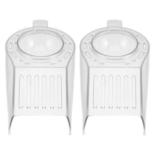 2St Transparant Popcorn Machine Met Spatbescherming Thuis