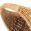 Buff Willow Gondola Wicker Shopping Basket 5