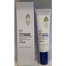 The Body Shop MOISTURE WHITE SHISO Overnight Triple Boost Serum 1oz / 30ml