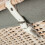 (Navy) 60cm Whitewash Chest Wicker Storage Basket 6