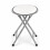 Oypla Oypla White Padded Folding Breakfast Kitchen Bar Stool Seat 16