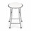 Oypla Oypla White Padded Folding Breakfast Kitchen Bar Stool Seat 4