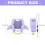 Silicone Protective Case Safe Soft Cover for Electronic-Blue 3