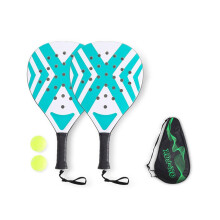 2 raquettes de padel Cage. Raquettes de tennis avec perforations intelligentes pour les sports de pl