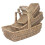 (Set of 3) Rectangular Wicker Garden Trugs 2