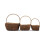 (Large) Rectangular Unpeeled Willow Garden Trug With Hessian Lining 6