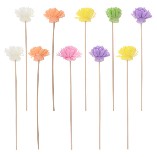 10St Rattan Aroma Diffuser Sticks Met , Voor Essentiële Oliën