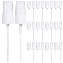 40Stk Leiser Nebelsprüher Weiß Flaschenpumpe DIY Parfümzerstäuber