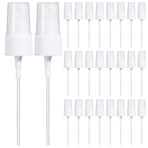 40Pièces Spray Plastique Blanche Remplaçable Pour Voyage