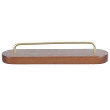 Wandmontierter Kaffeefilterhalter Metall Holz Für