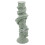 Fossile Säule Aquarium Resin Graue Römische Statue 1