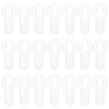 25St 0,8cm Transparante Tumbler Charme Houder Voor Creatieve DIY