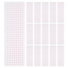 80Stk Leichte Tape Organizer Kunststoff Mit Karomuster, Pink