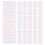 80Stk Leichte Tape Organizer Kunststoff Mit Karomuster, Pink 1