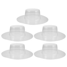 5Stk Kunststoff Hutstütze Transparent Cowboy Hut Halter Display Rack