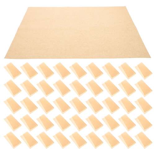 500Pcs Multi-Use Khaki Parchment Paper Liners Bake Grill Roast Safe