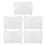 5St Wegwerp Mesh Zwemslips - Comfortabel, Stretch, Taille, Wit 1