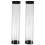 2Pcs PVC Golf Ball Display Tubes with Lid Protective Cases 1