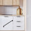 6pcs Quick Install Zinc Cupboard Pulls Simple DIY-Silver 224 4
