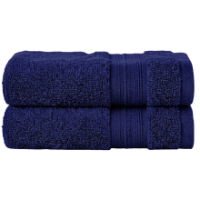 Luxury Flannel Face Cloths 2 Packs 800GSM 100% Egyptian Cotton Super Soft Hotel Quality Washcloths High Absorbent Quick Dry Face Towels (Blue)