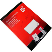 Multipurpose Labels 64x34mm White (Pack of 2400)