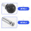 4Pcs Steel Plastic Weight Stack Pins for Gym Equipment Use 4