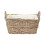 Grey Kubu Rectangular Handled Laundry Basket 2