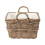 Grey Kubu Rectangular Handled Laundry Basket 4