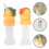 4Pcs Water Bottle Lid Caps Assorted Color Spill Proof Adapter 6