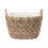 Brown Rattan Oval Handled Laundry Basket 4