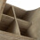 Oak Effect Wooden Square 4 Section Cutlery Holder 4