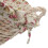 (White) White Wash Finish Wicker Laundry Basket 5